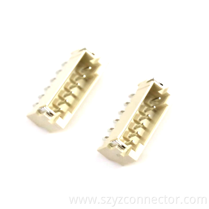 White connector pin holder
